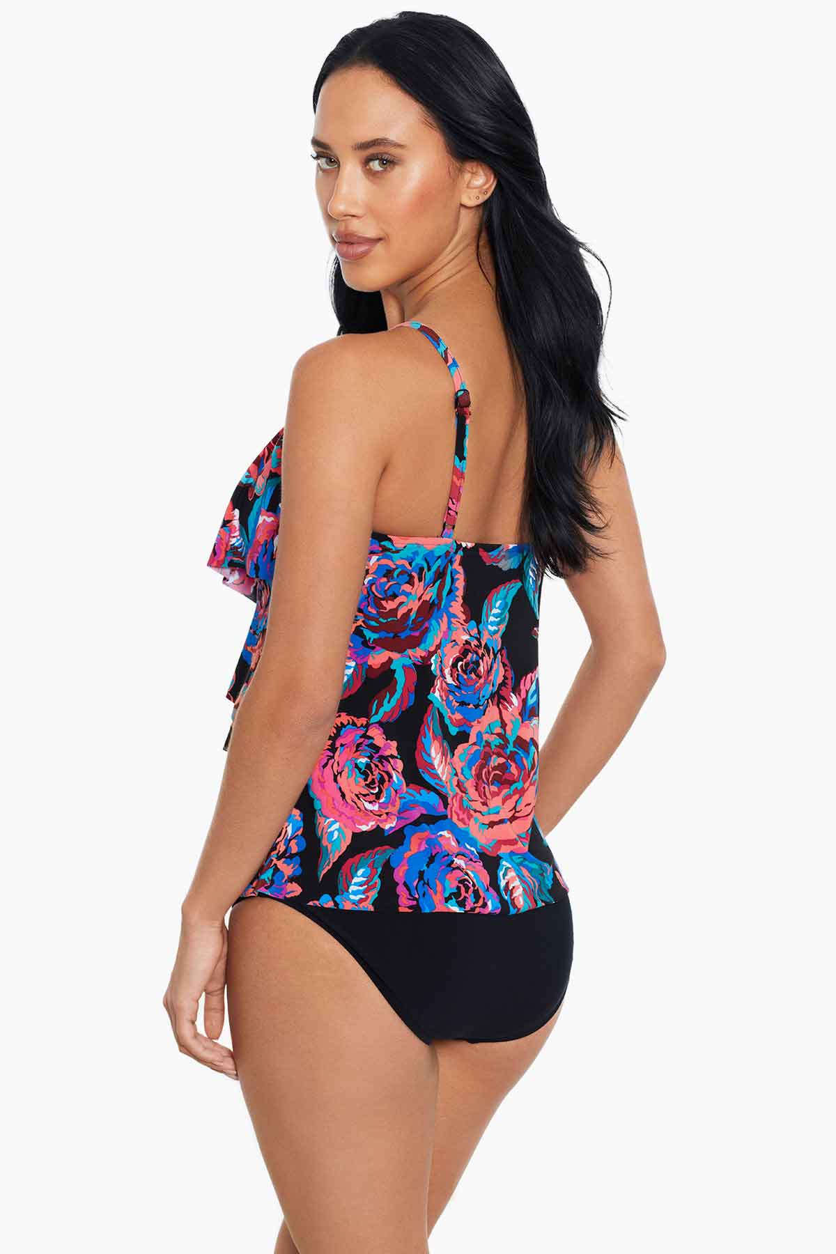 Chloe Tankini Top in Sonic Blooms - Image 3