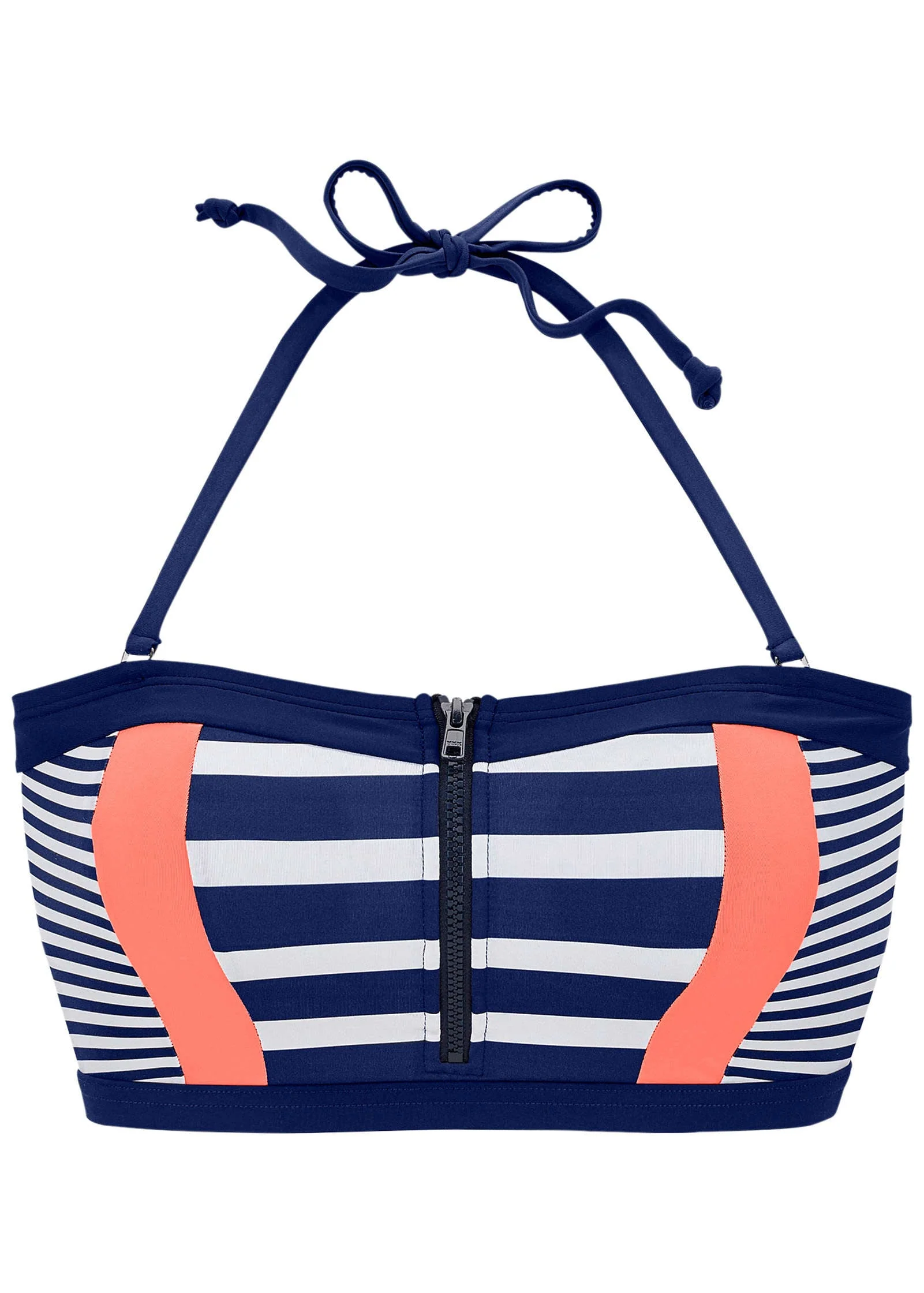 Zip-Front Bandeau Top - Avalon - Image 4