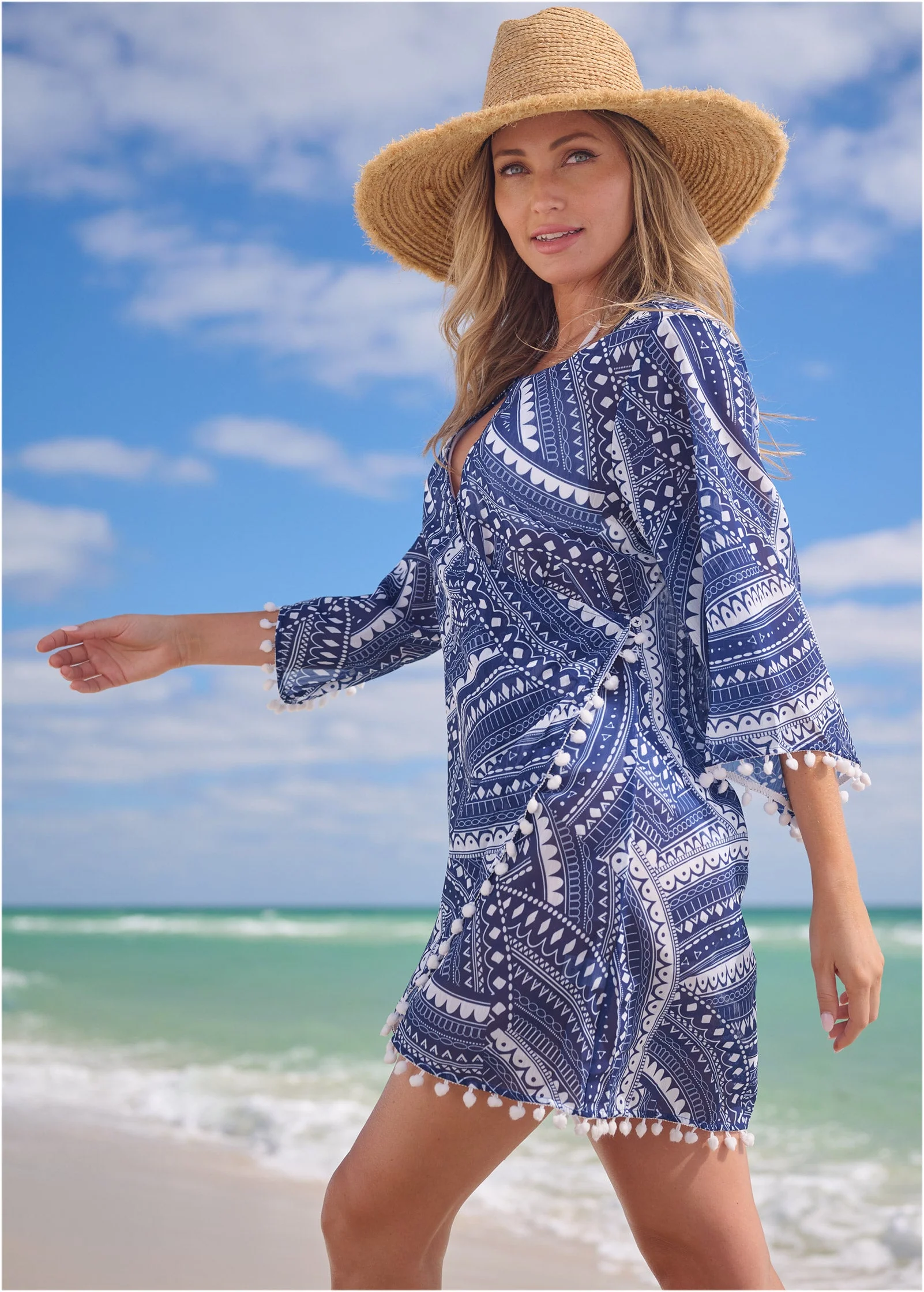 Tassel Wrap Cover-Up - Spellbound - Image 3