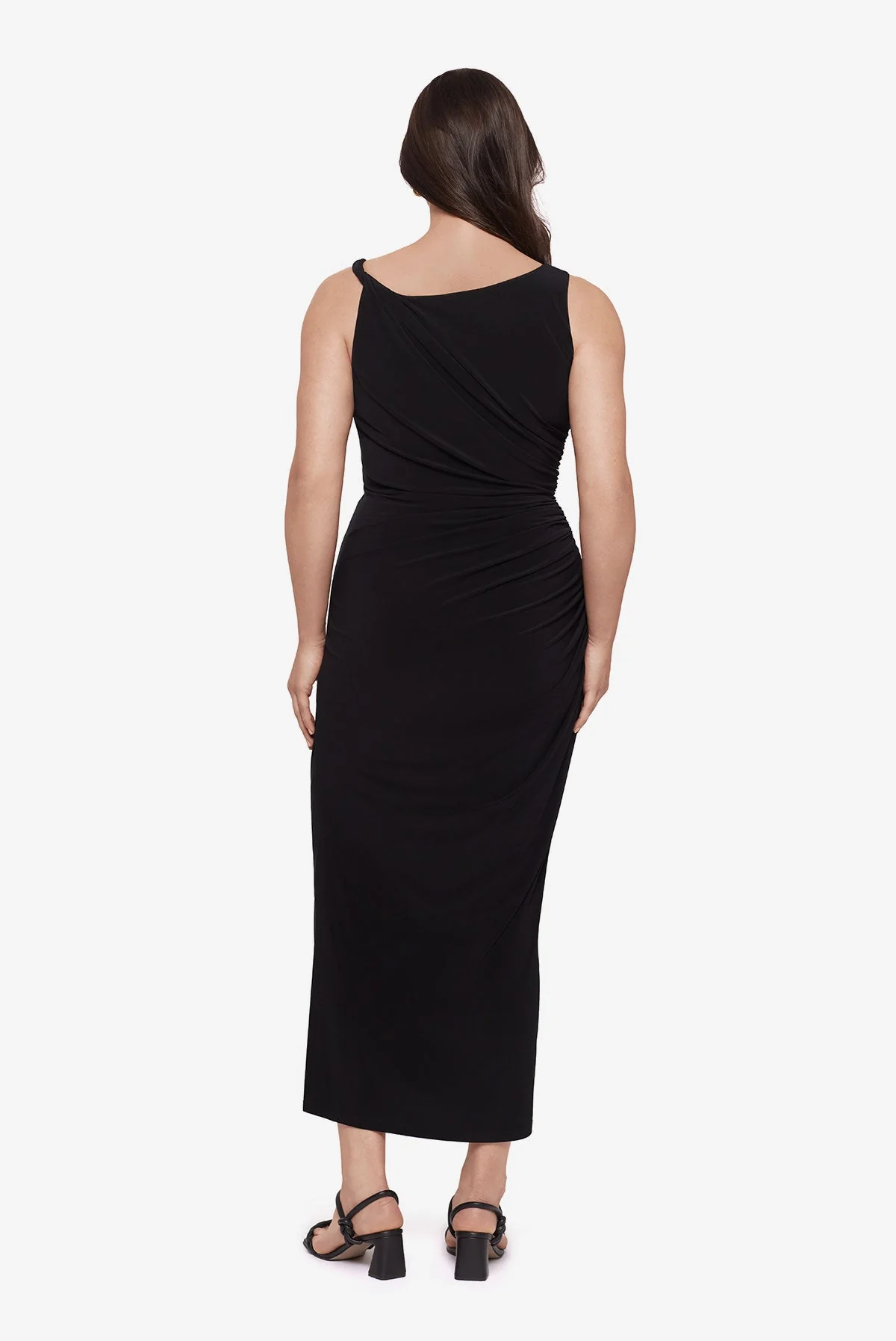 Maxi Shaping Dress in Black - Image 10