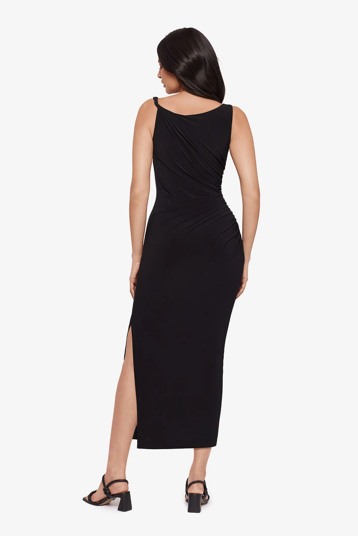 Maxi Shaping Dress in Black - Image 5