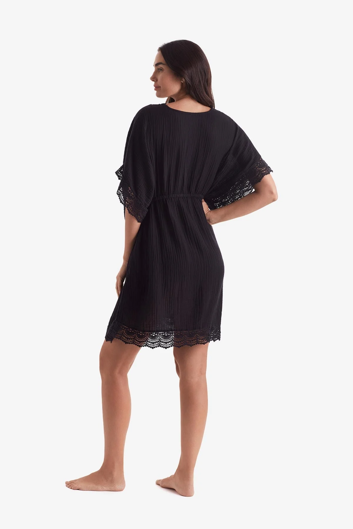 Horizon Tunic - Black Bliss Gauze - Image 3