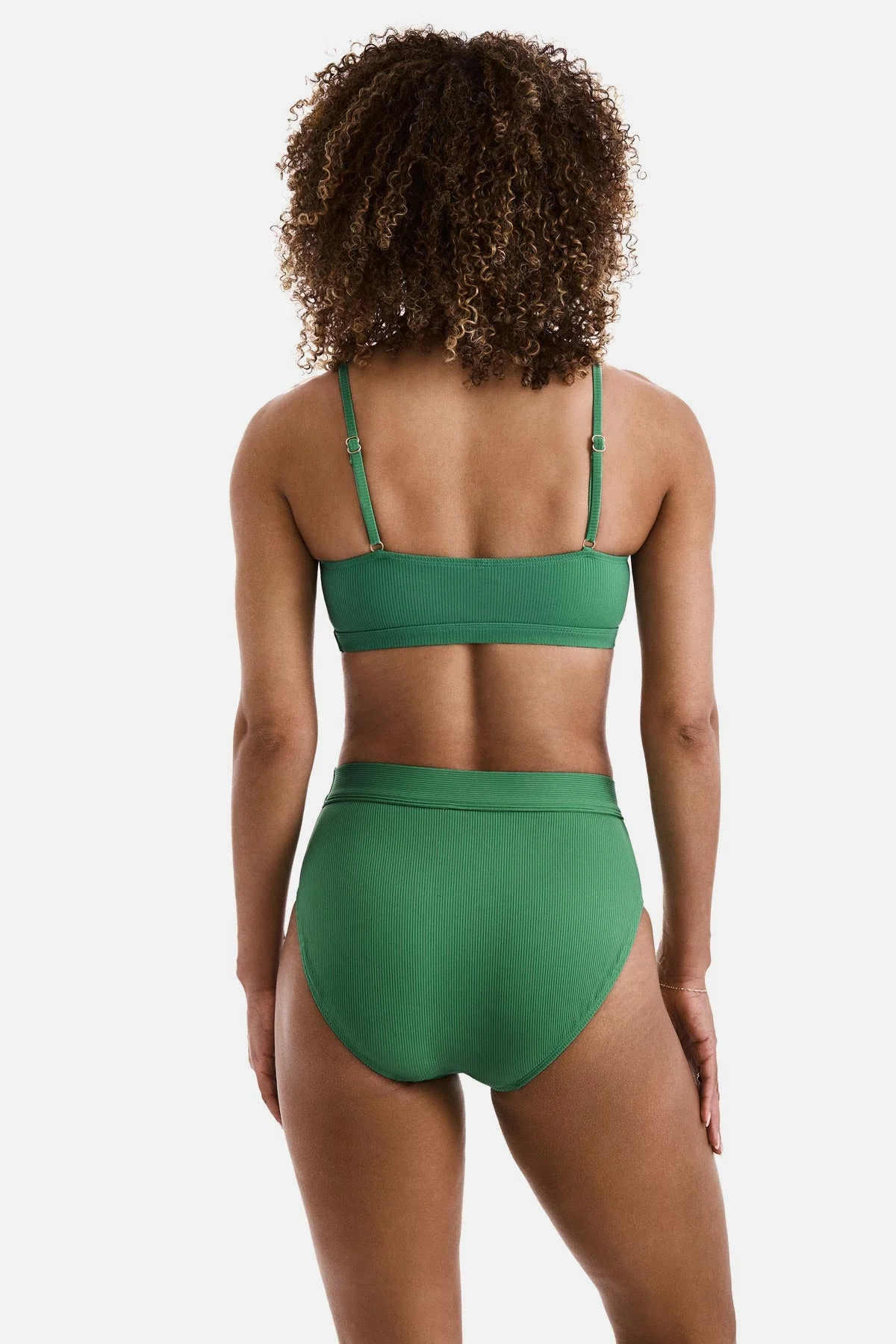 Ellis Bralette - Sage Lido Rib - Image 3