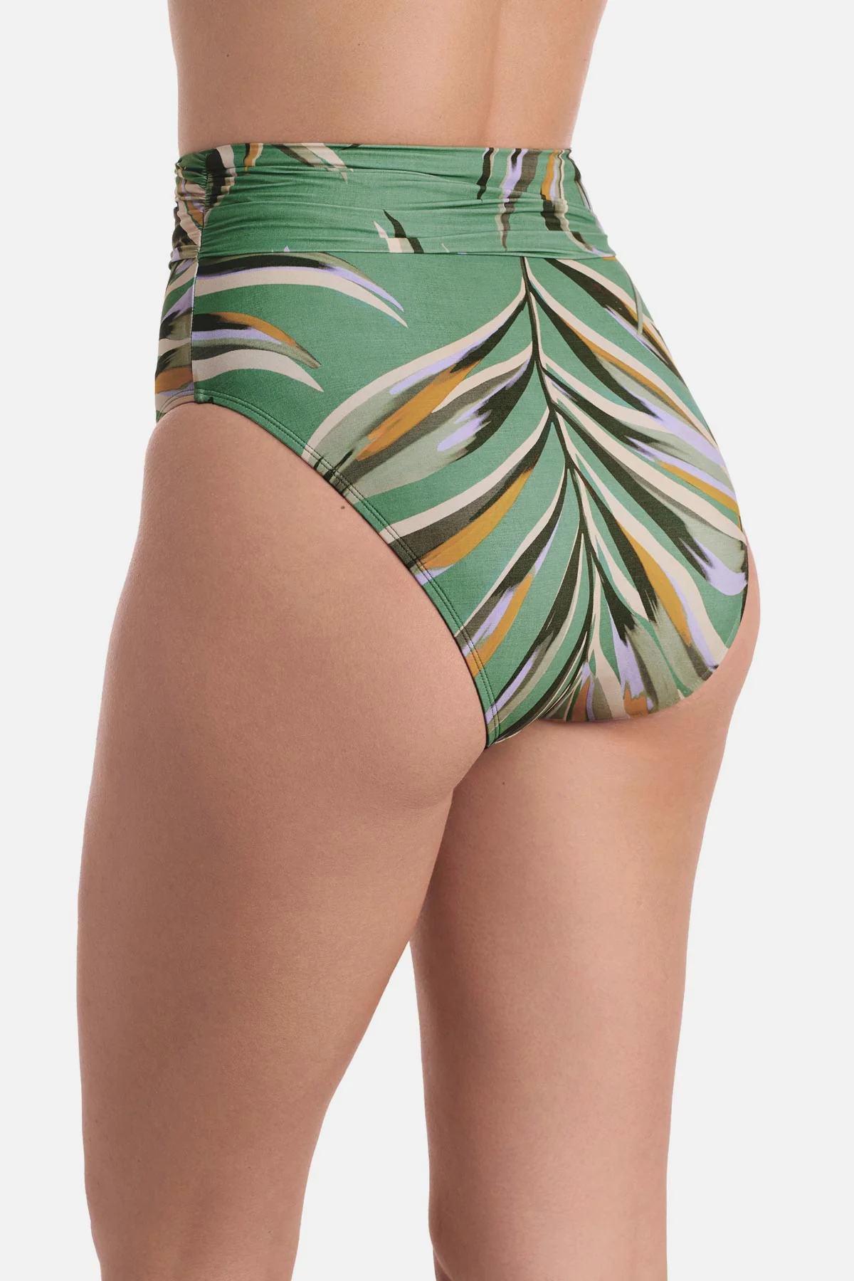 Morgan High Waist Pant - Coastal Leaves - Image 4