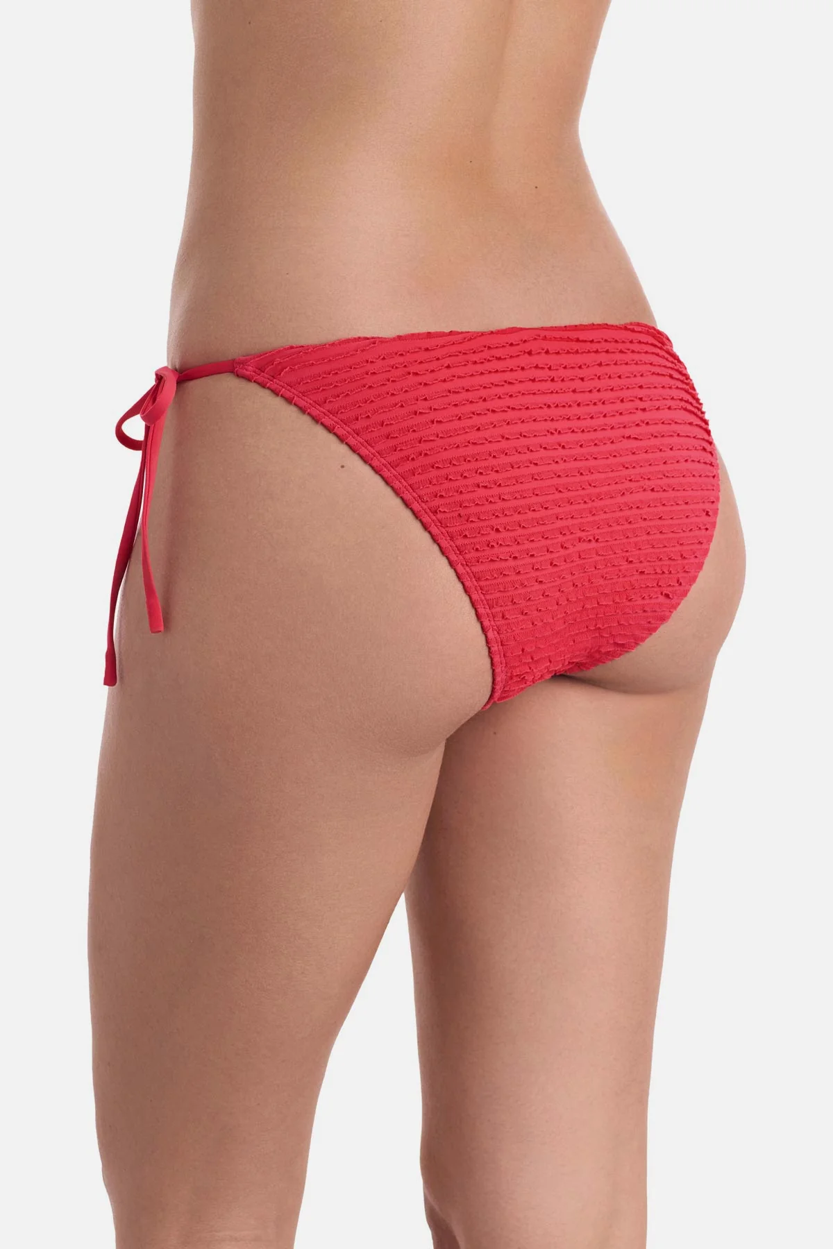 Peyton Tie Side Pant - Baby Ruffle Hot Coral - Image 4