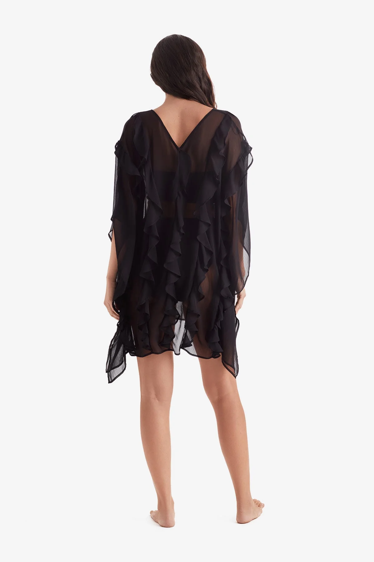 Breeze Poncho - Black - Image 4