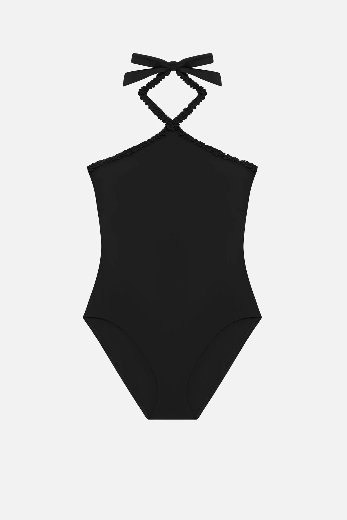 Sonny High Neck One Piece - Black - Image 4