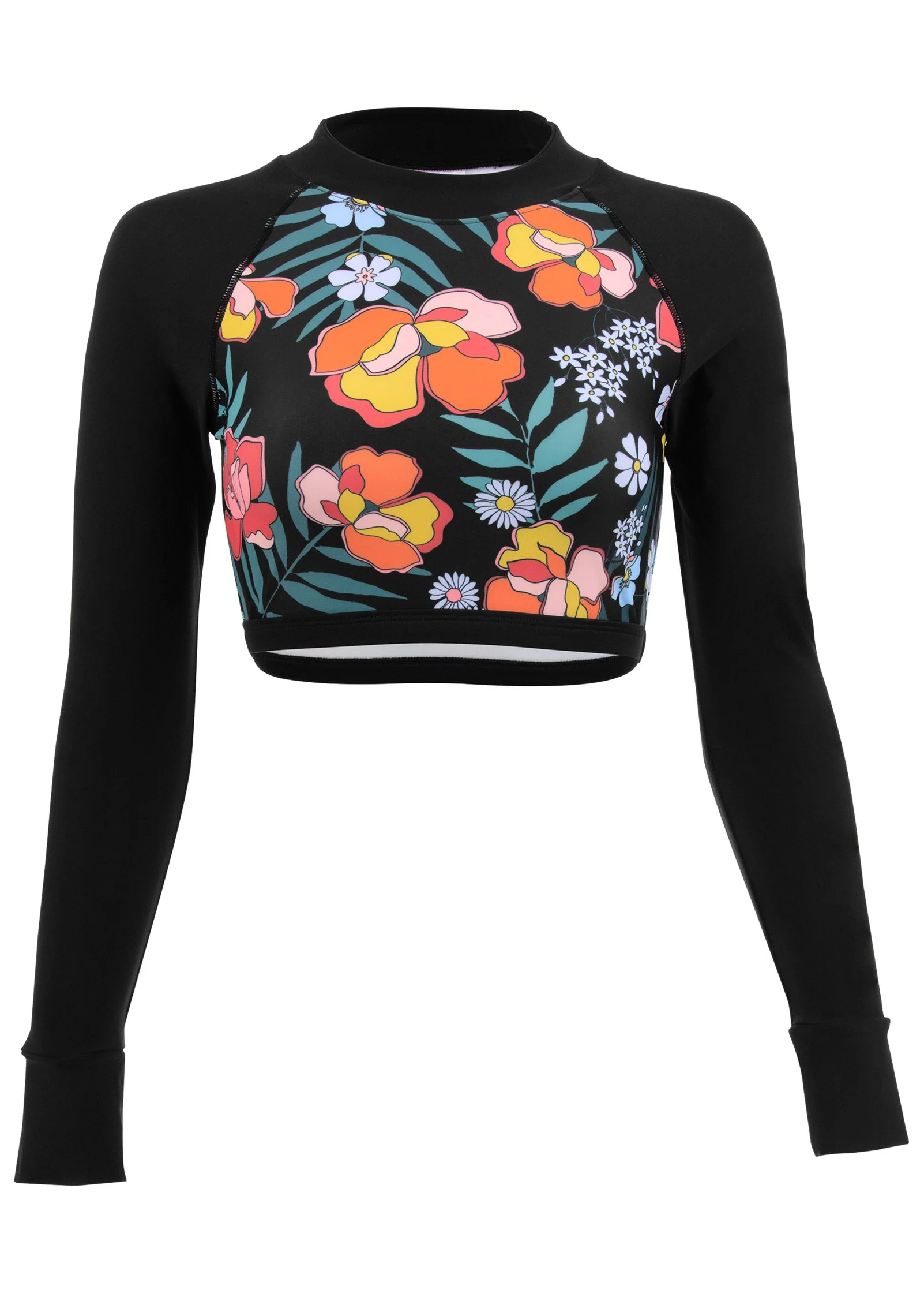 Blanc Sport Long Sleeve Top - Floral Delight - Image 3