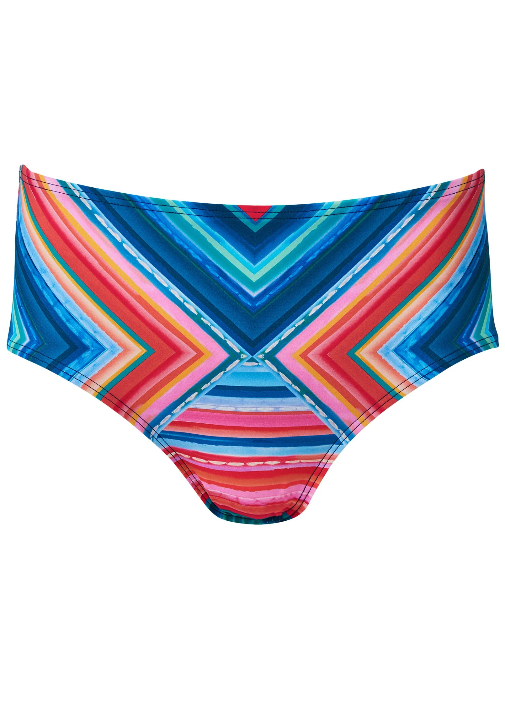High-Waist Bikini Bottom - Neon Gaze - Image 3