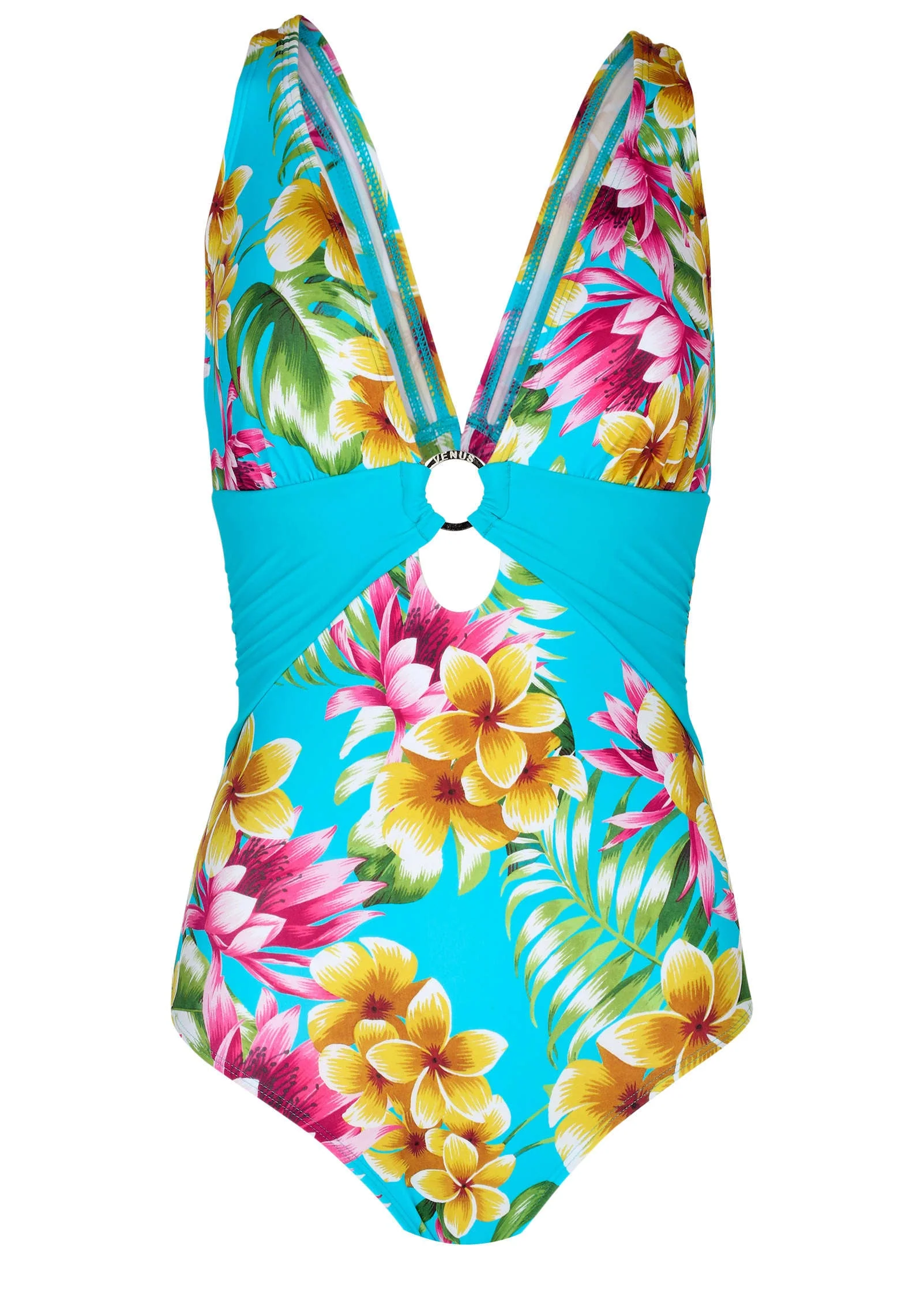 Barbados One-Piece Swimsuit - Highlighted Tropic - Image 3