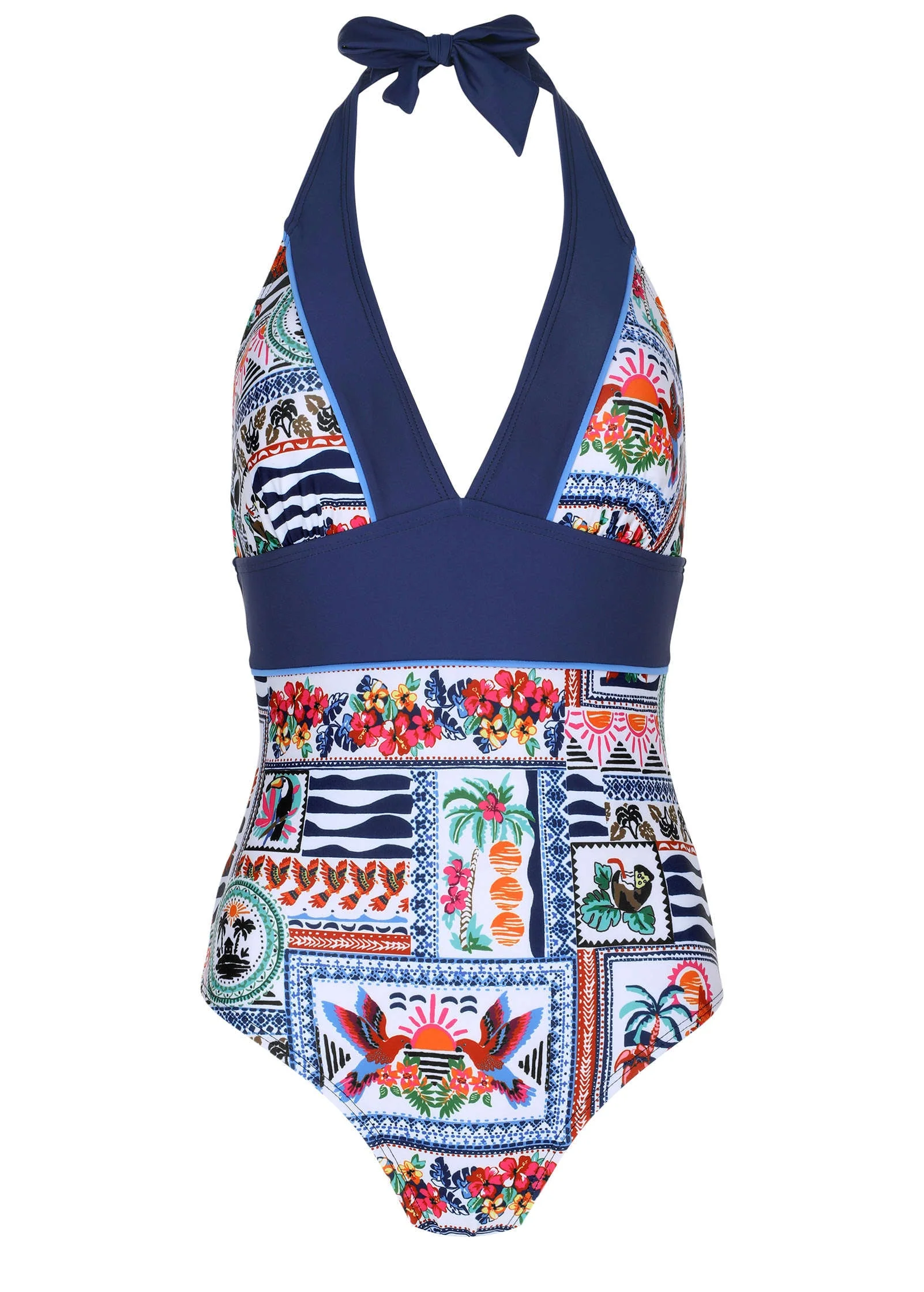 Athens One-Piece Swimsuit - Postcard Vacay - Image 3