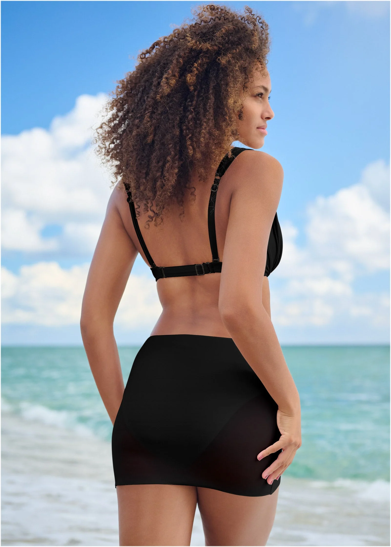 Over-The-Shoulder Marilyn Top - Black Beauty - Image 2