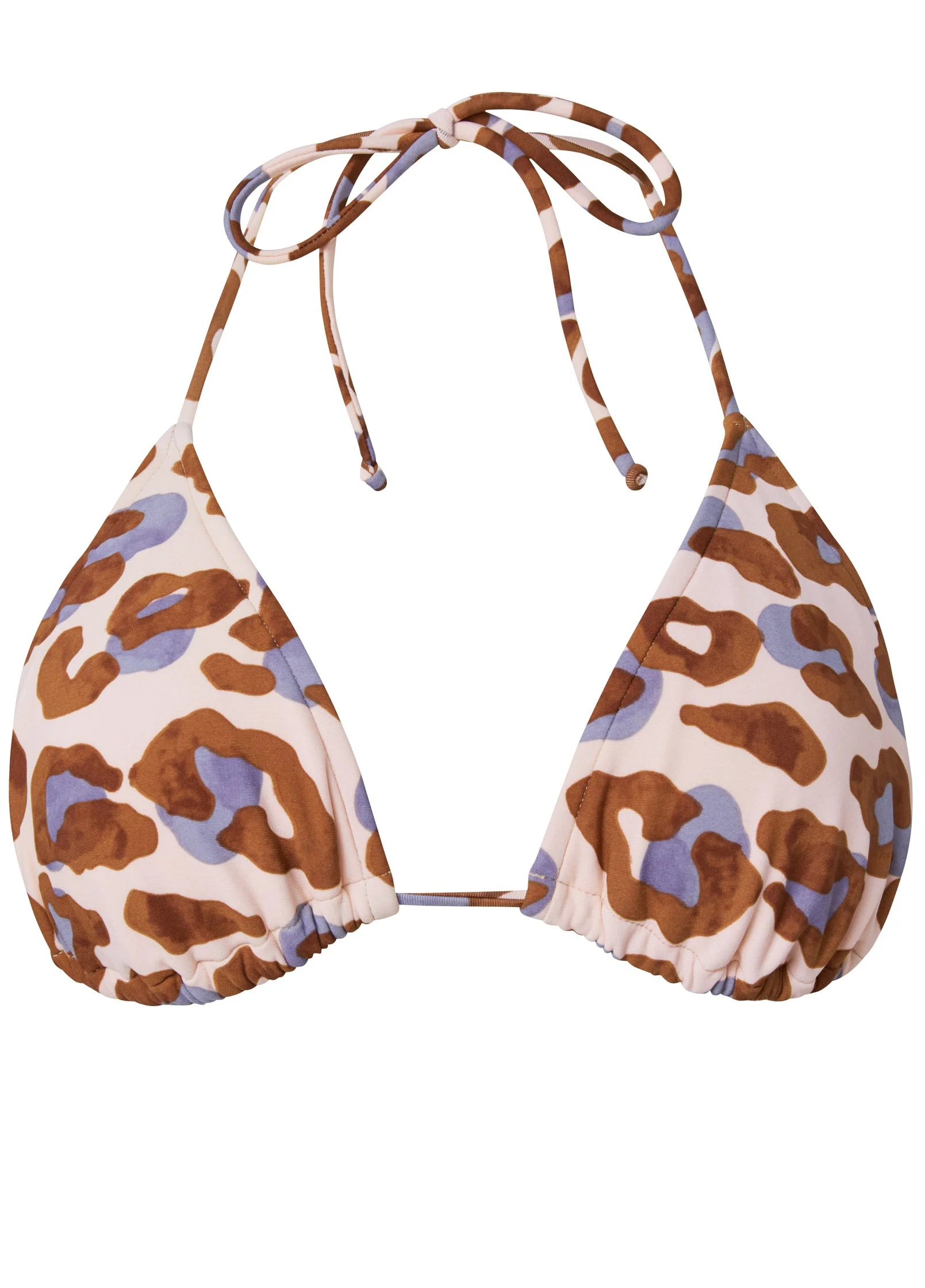 Bahamas Triangle Bikini Top - Spotty Leopard - Image 3