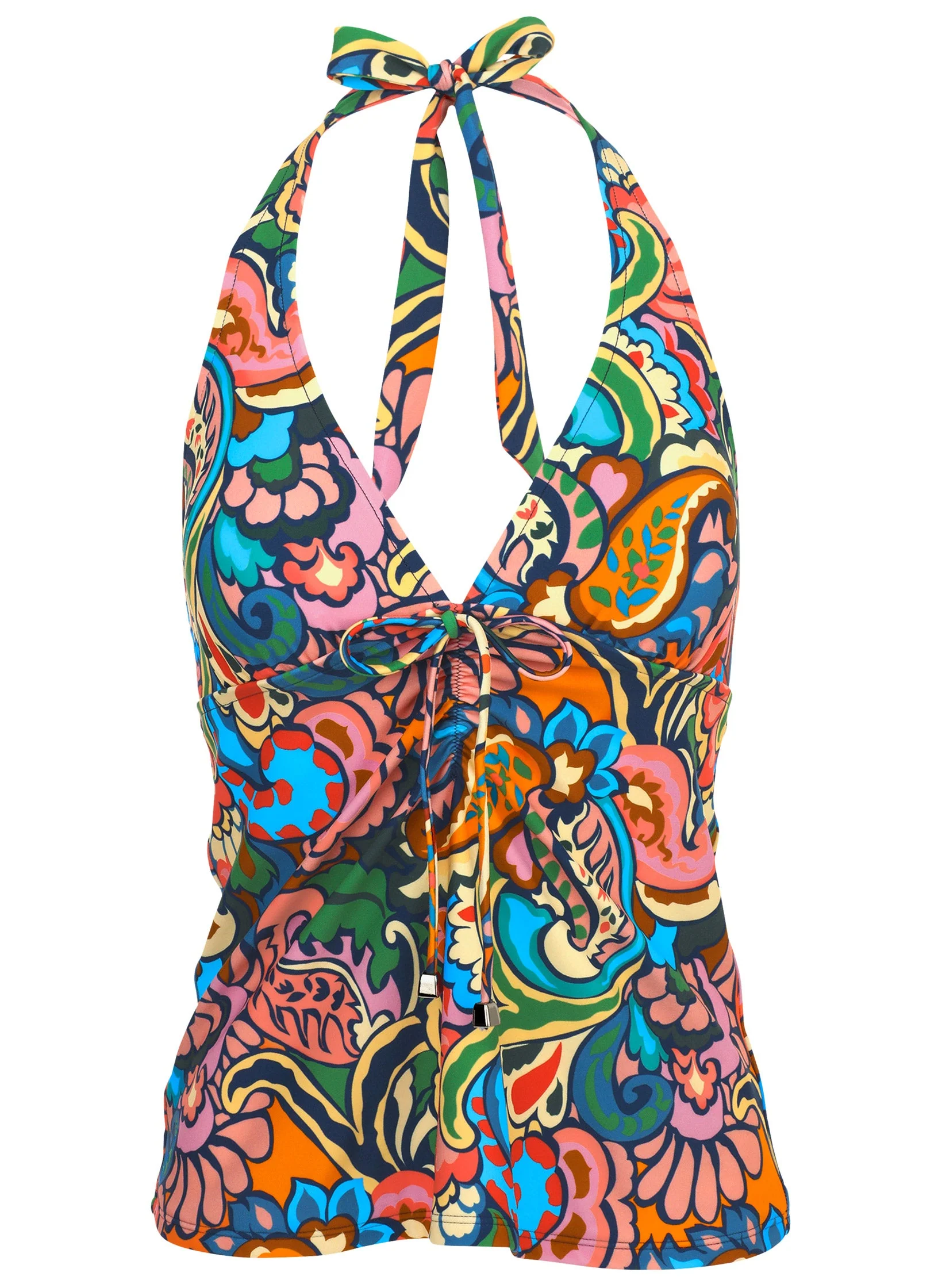 Sicily Halter Tankini - Fiesta Paisley - Image 4