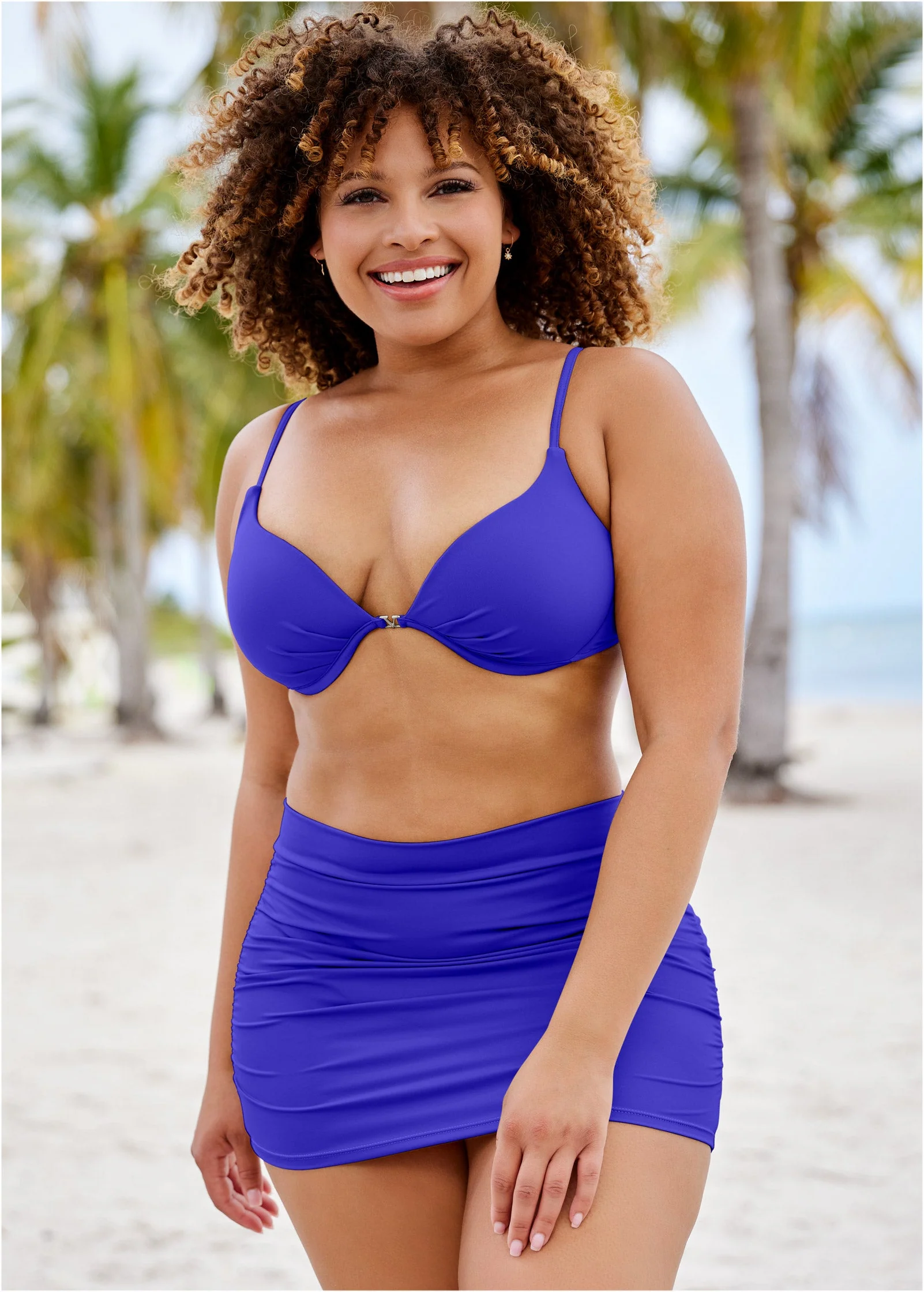 Sensational Swim Skirt - Cobalt Blue - Image 5