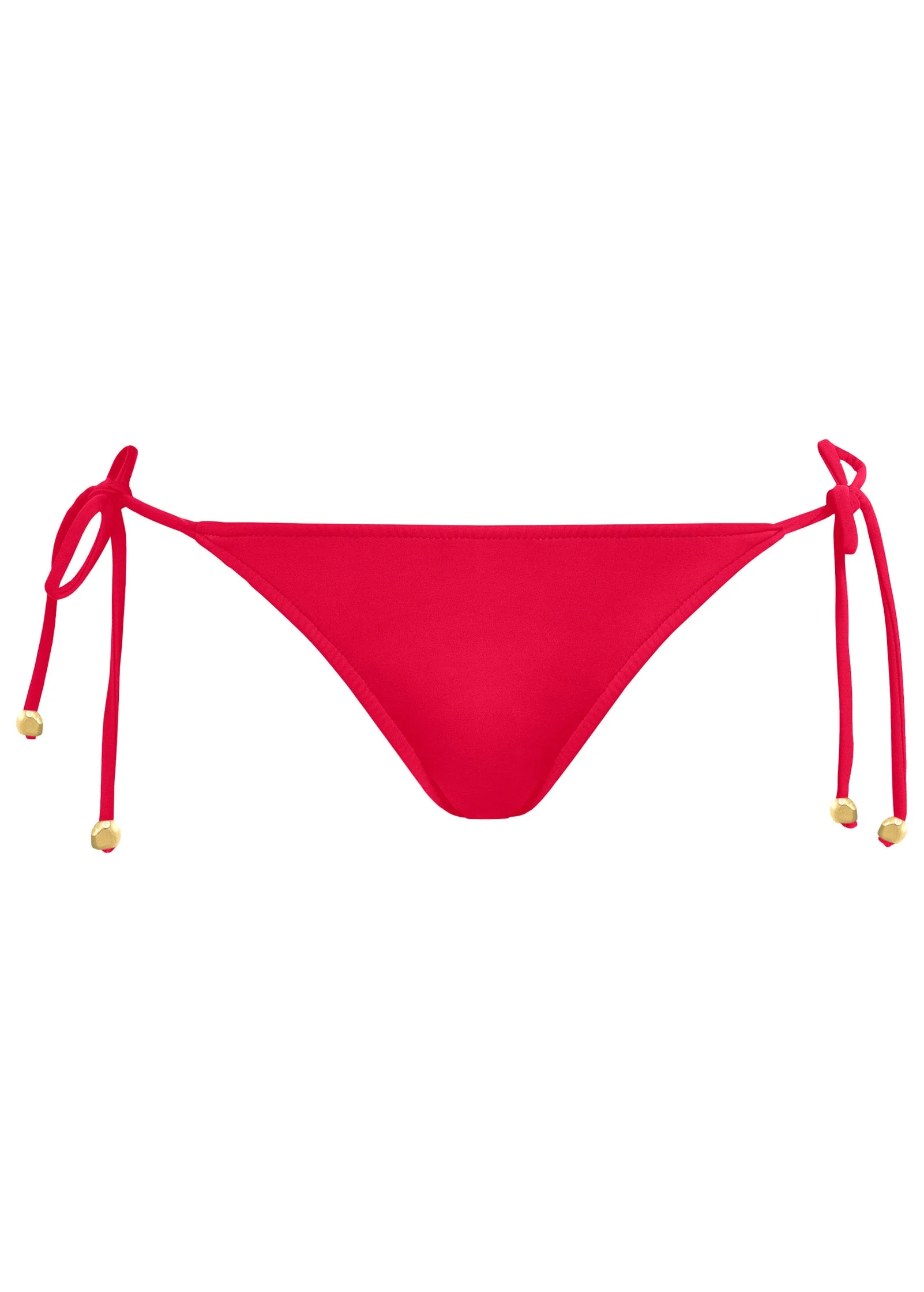 Miami Tie Side Moderate Bottom  - Red Hot - Image 3