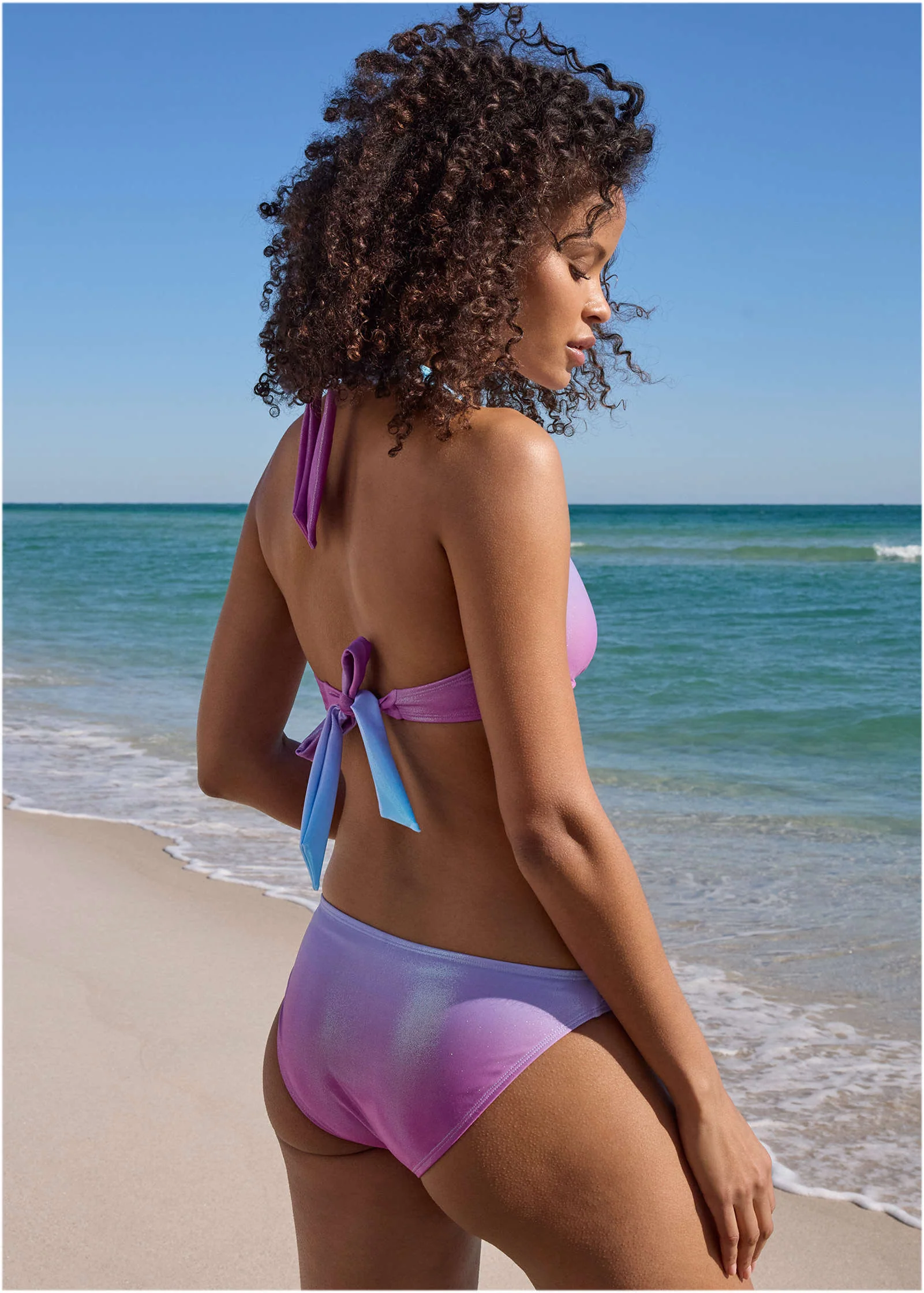 Shine Bali Moderate Bottom  - Shimmering Ocean Ombre - Image 2