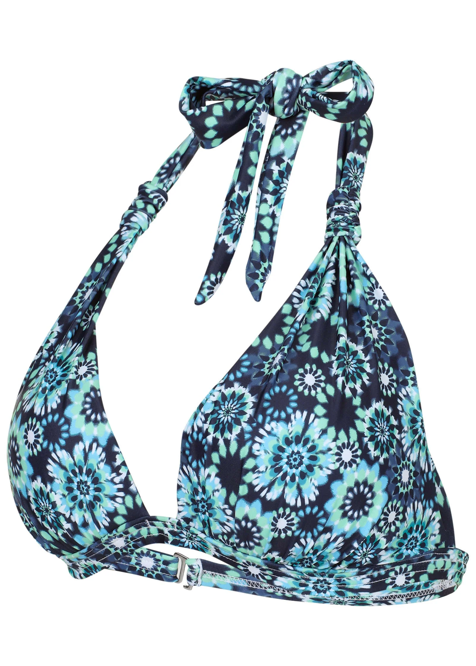 Goddess Push-Up Halter Top - Cool Kaleidoscope - Image 2
