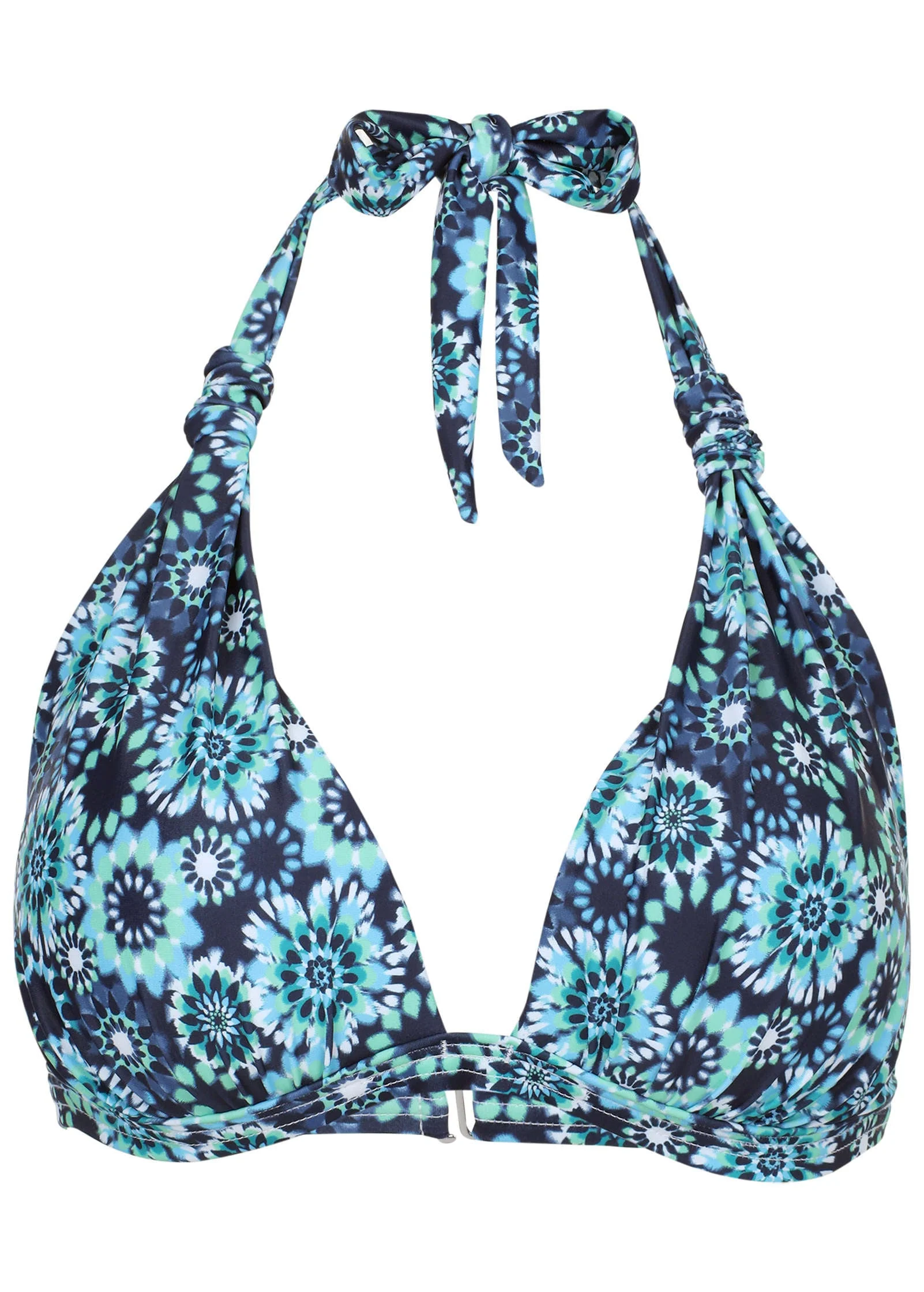 Goddess Push-Up Halter Top - Cool Kaleidoscope - Image 3