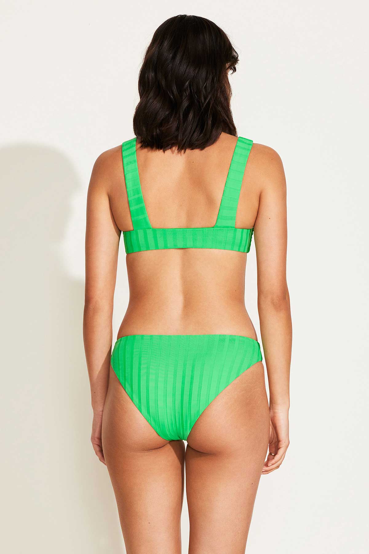 Cali High Leg Full Bottom - Spearmint SuperRib - Image 5