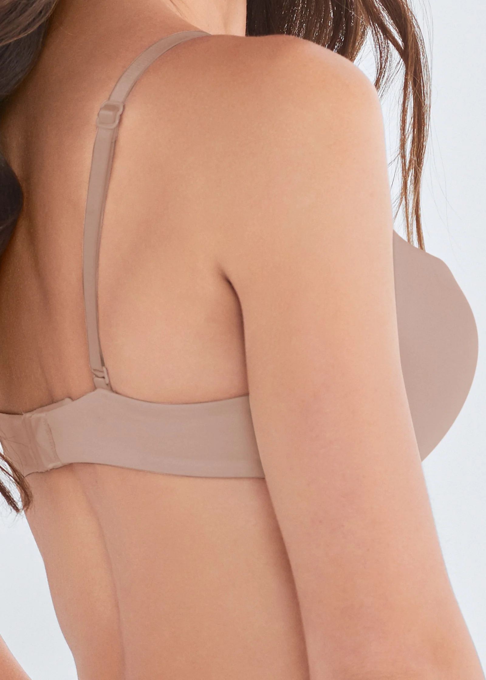 Pearl By VENUS® Strappy Plunge Bra - Sonoran Sand - Image 5
