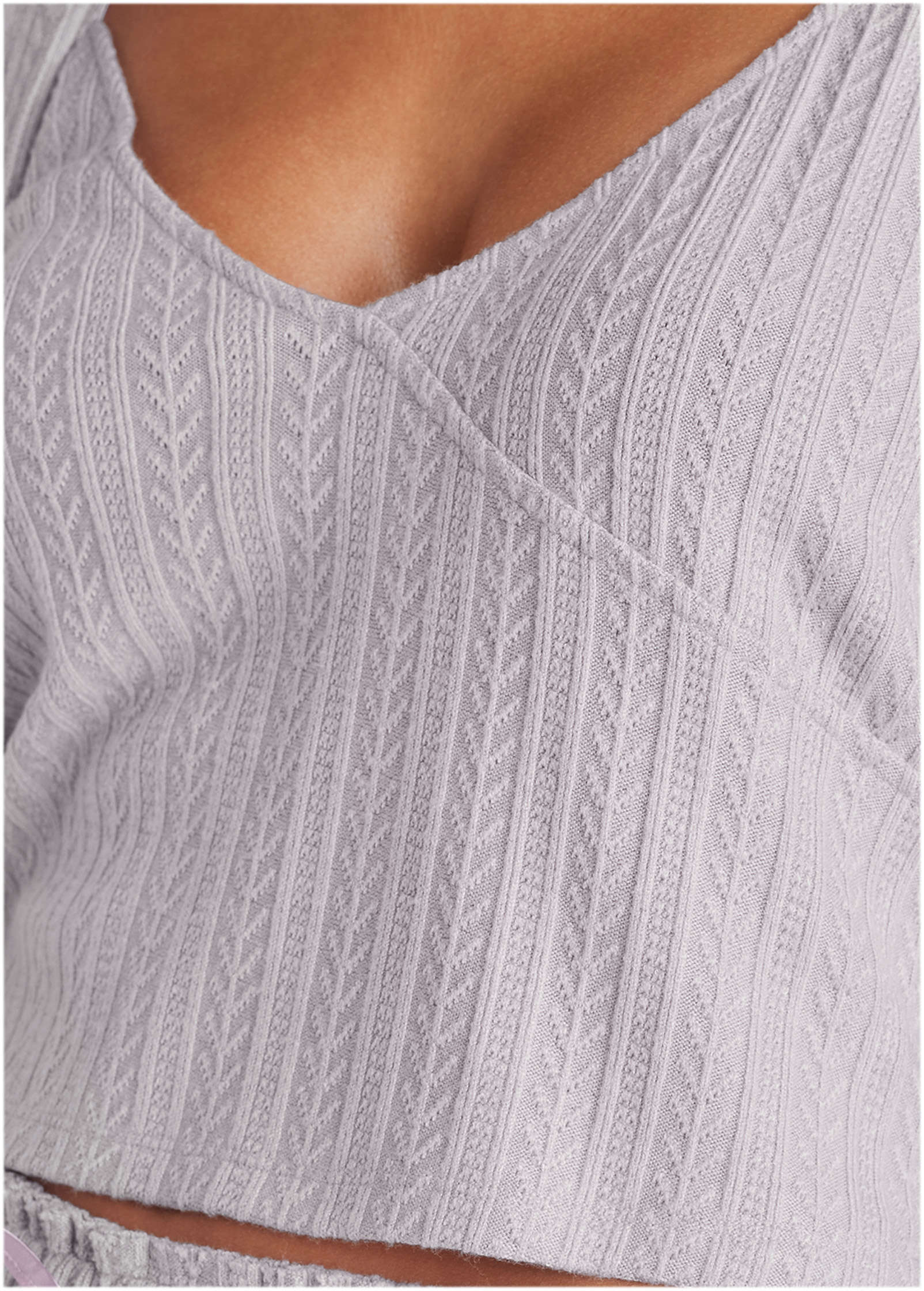 Brunch Knit 3 Piece Set - Misty Lilac - Image 3