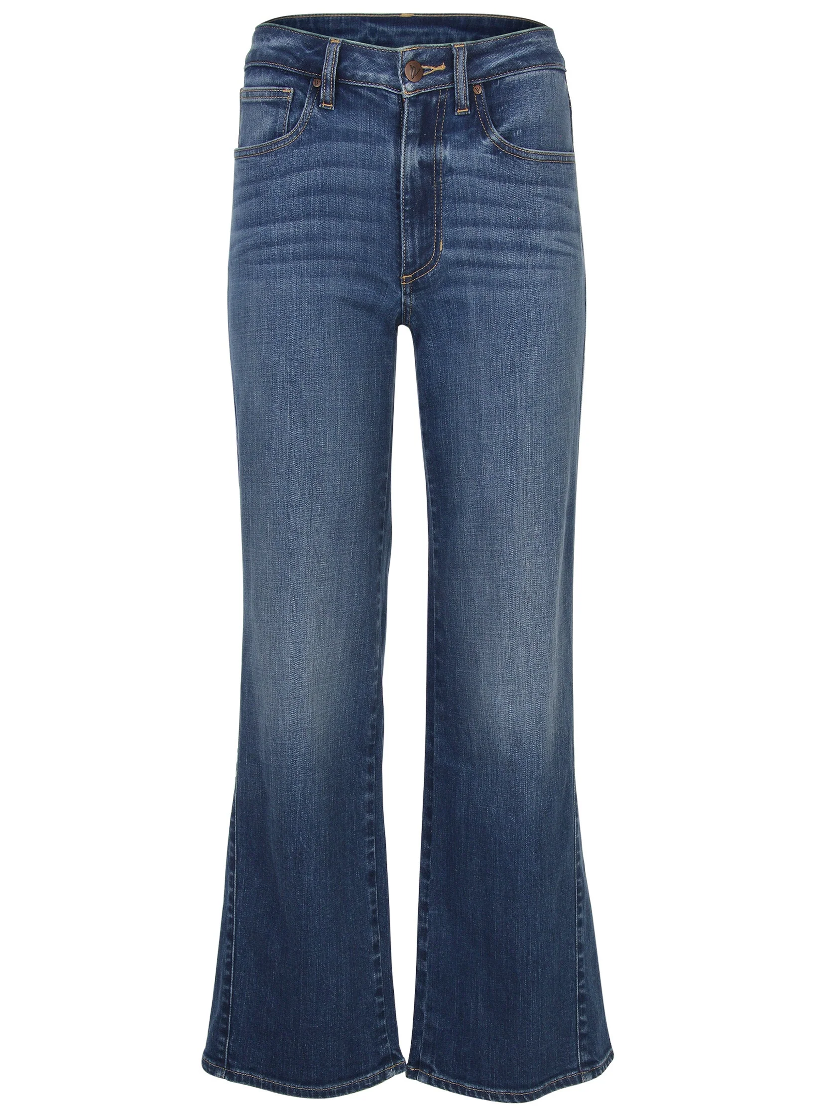 Farrah Wide Leg Jeans - Medium Wash - Image 5