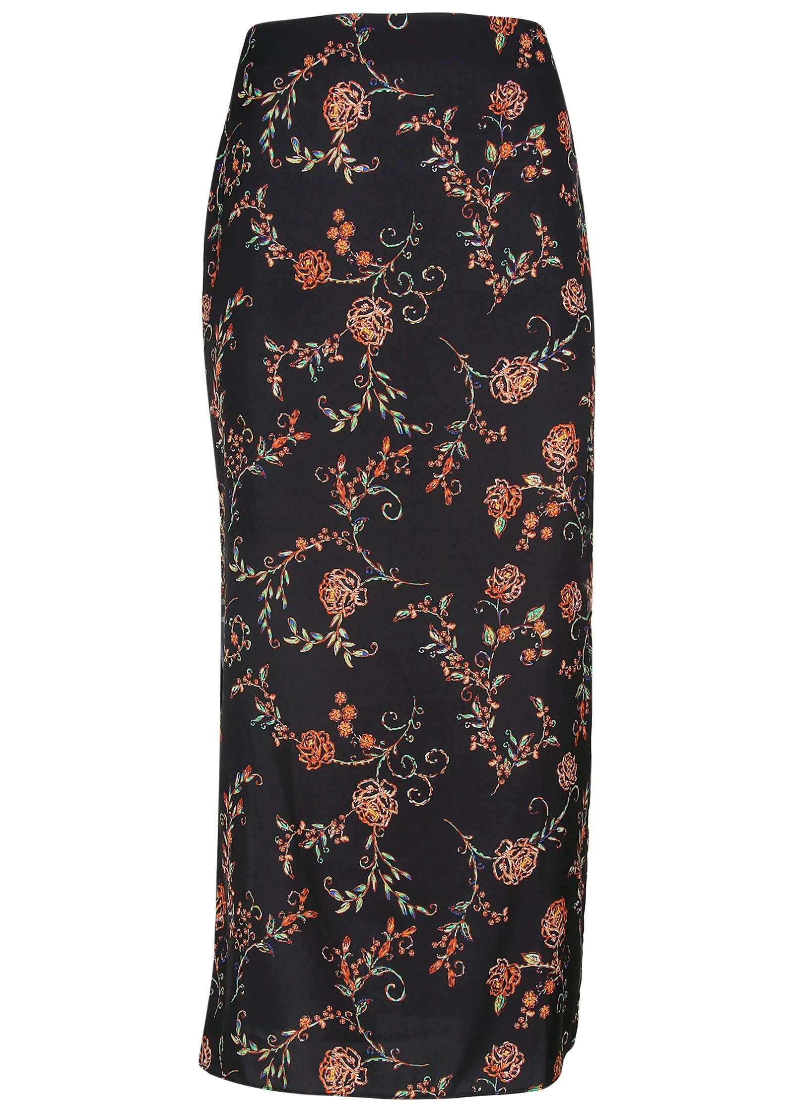Midi Slip Skirt - Gothic Roses - Image 6