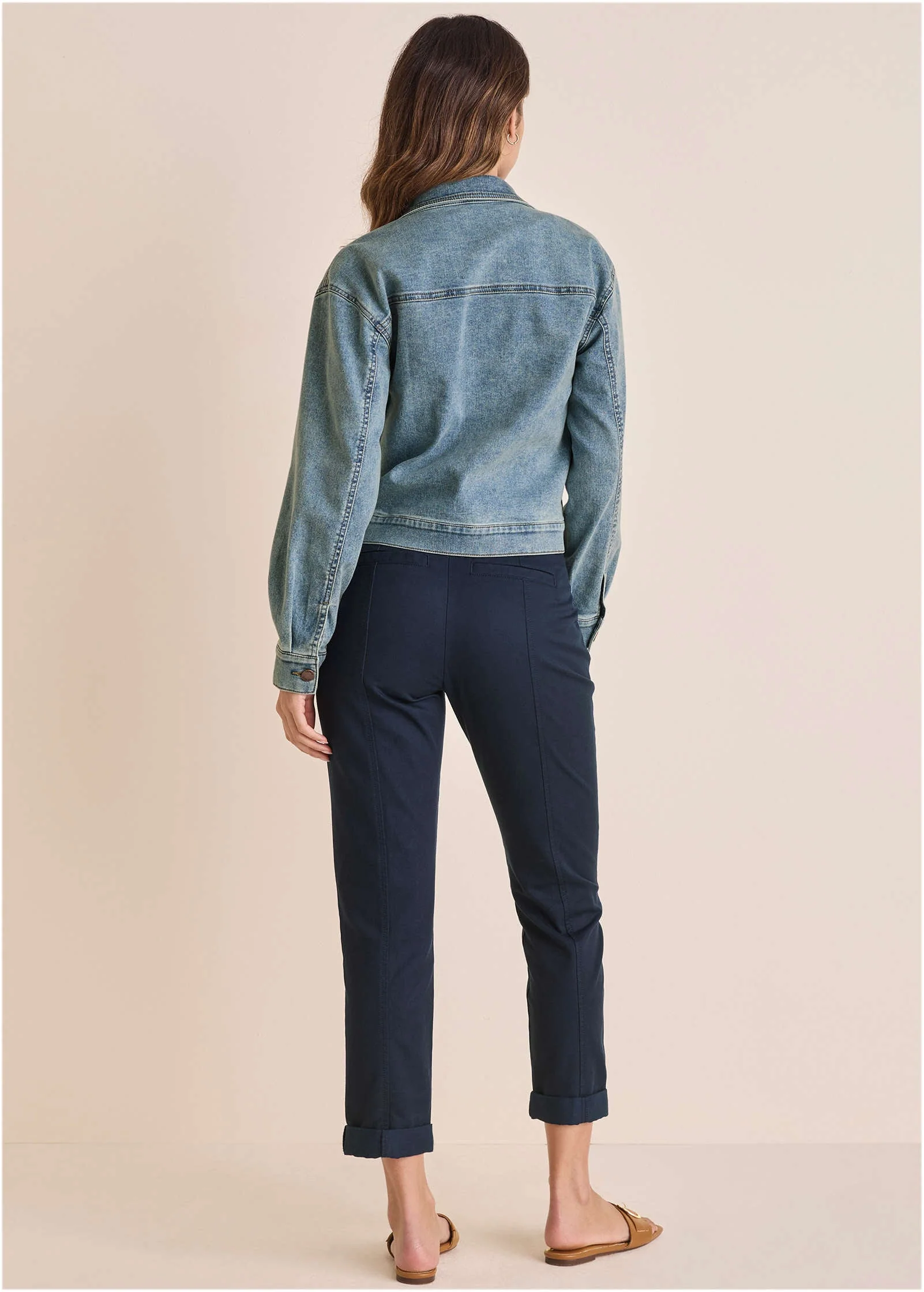 Core Denim Jacket - Light Wash - Image 3