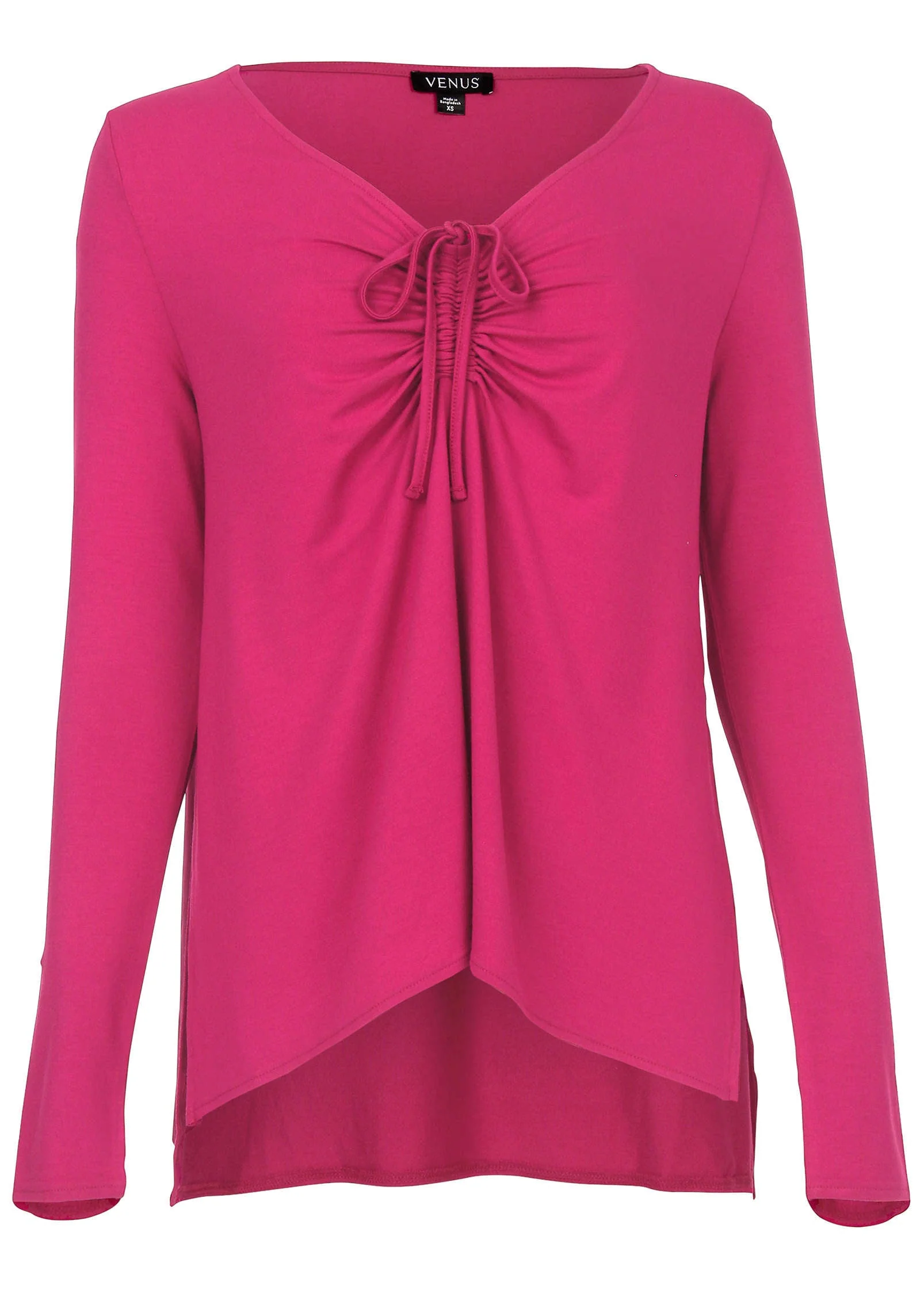 Ruched Tie Front Top - Vivacious - Image 4