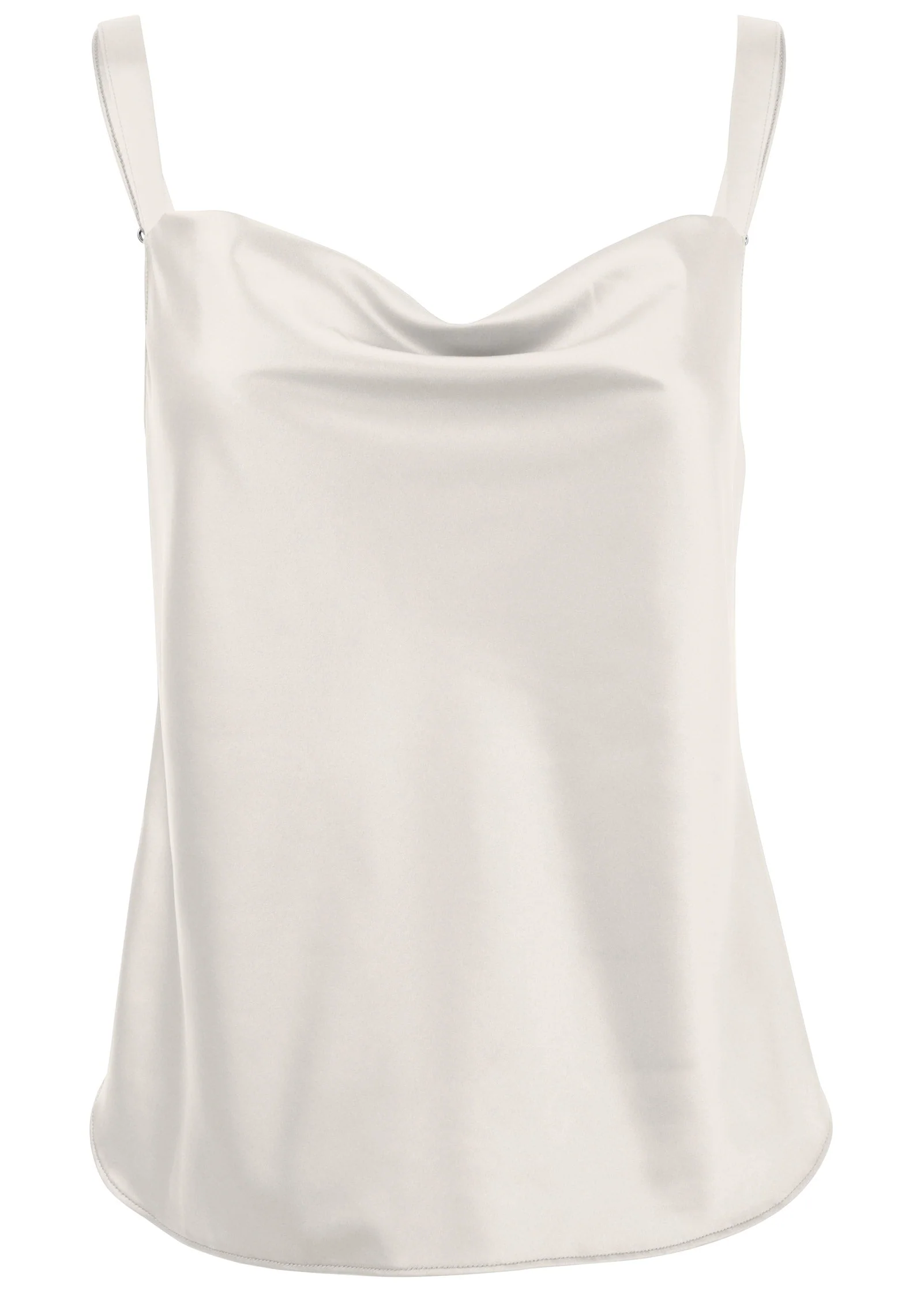 Cowl Neck Tank - Off White - Image 4