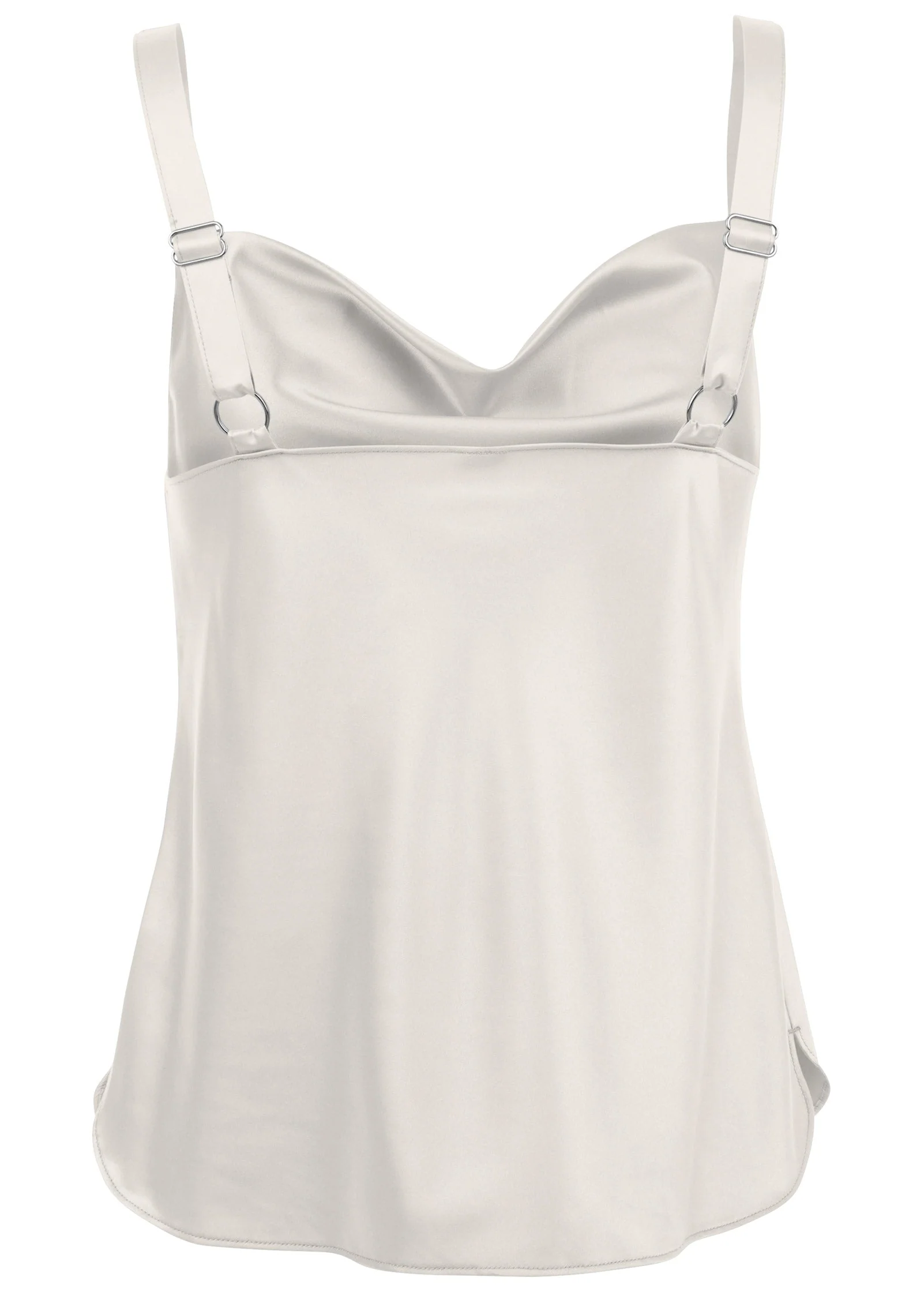 Cowl Neck Tank - Off White - Image 5