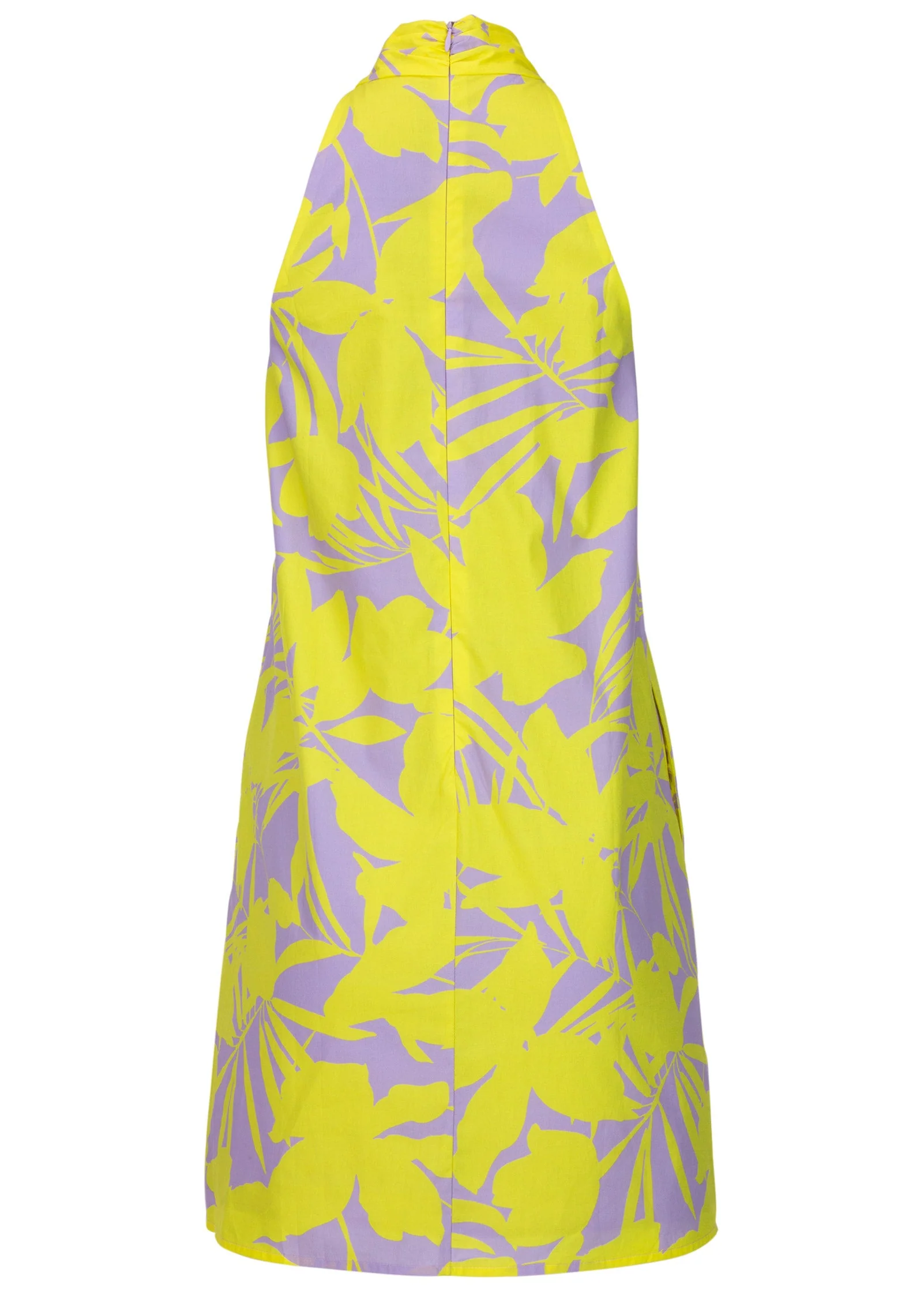 Twist Halter Dress - Exotic Shadow Floral - Image 5