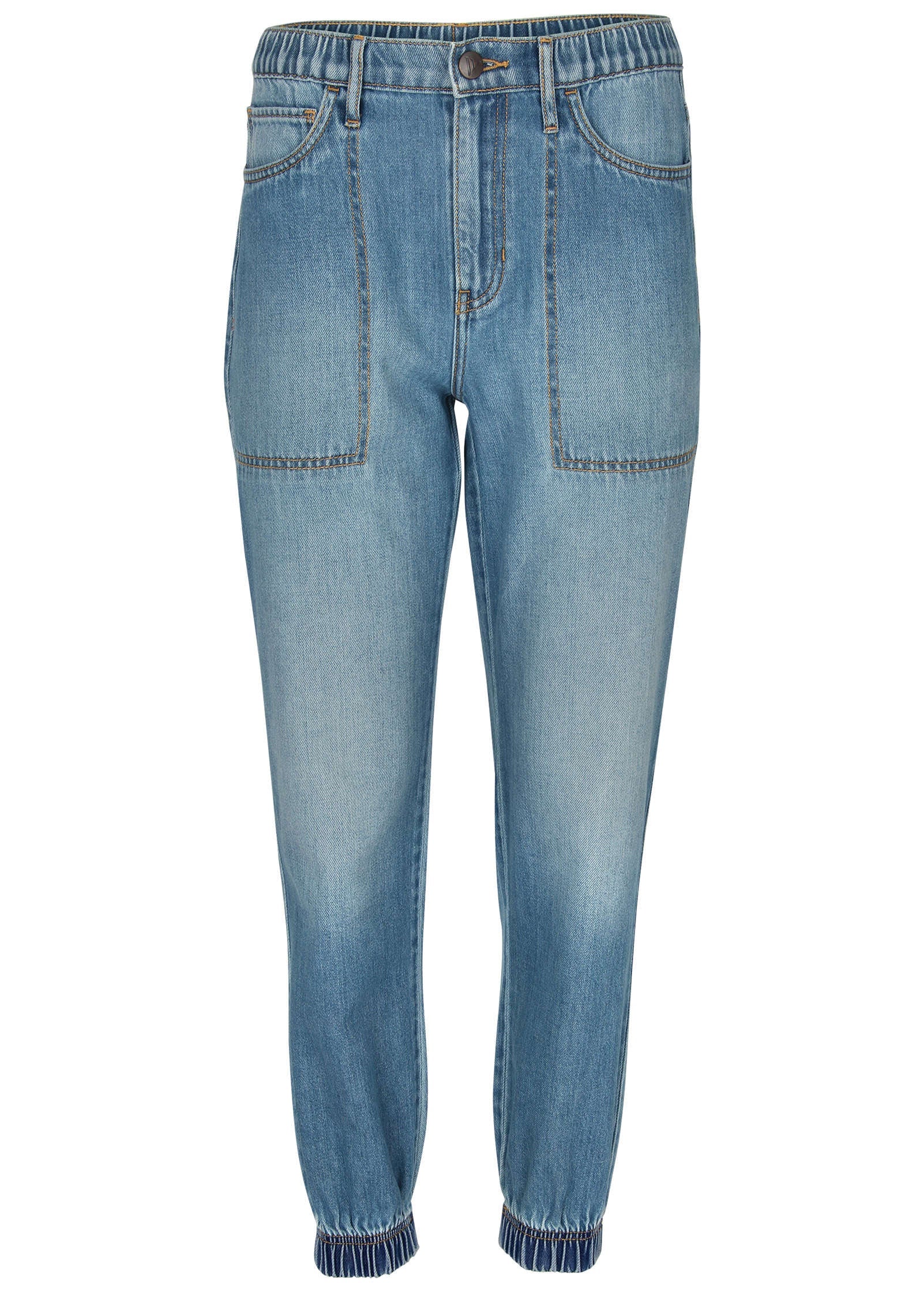 Denim Jogger - Light Wash - Image 4